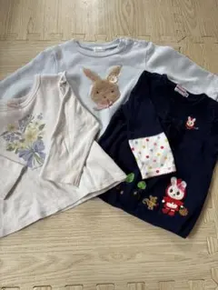 petit main トップス 3枚セット 80・90