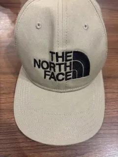【未使用品】THENORTHFACE ノースフェイス　ロゴ　ベージュ キャップ