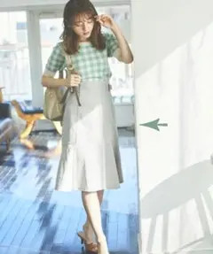 【31 Sons de mode】サイドバックルマーメイドスカート