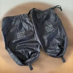 UNIQLO ULTRA LIGHT DOWN 収納袋ブラック 2個セット