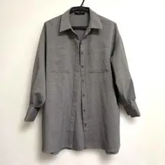 w closet チェック柄 長袖シャツ