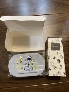 スクーピー　ランチボックス2個組　ステンレスボトルセット