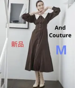 And Couture バリモアBIGカラーワンピース 2way