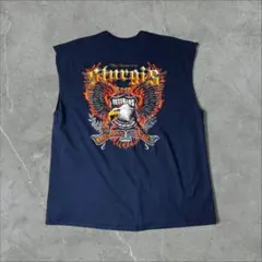 GILDAN バイク STURGIS 2019 ファイヤーイーグル ノースリーブのサムネイル