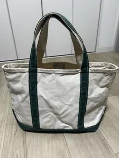 L.L.Bean USA製 ボートアンドトート ミディアム 緑系 エルエルビーン