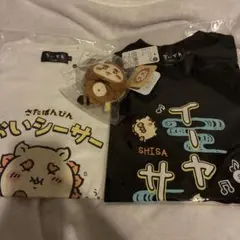 ちいかわくじ　C賞　シーサー　Tシャツ　おいシーサー　イーヤーサーサ　Sサイズ