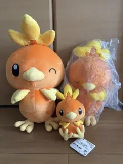 ポケットモンスター アチャモ ぬいぐるみ 3点セット