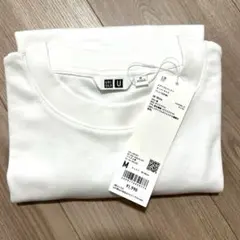 【お値下げ】ユニクロ⭐︎エアリズムコットンオーバーサイズTシャツ(5分袖)
