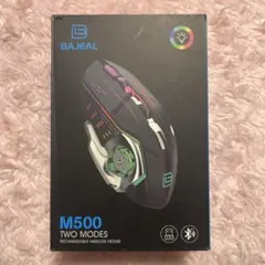 新品 未開封 BAJEAL M500 充電式ワイヤレスマウス 2.4G ブラック