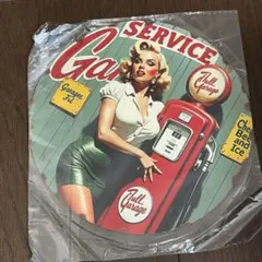 【未使用新品】【送料無料】木製 レトロな看板 １枚目の写真の物1枚です。