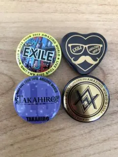 EXILE 缶バッチセット