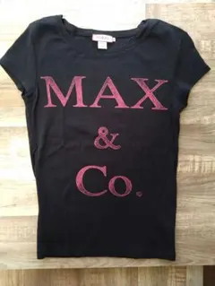 MAX & CO. ブラック Tシャツ Mサイズのサムネイル