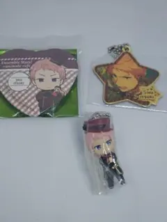 あんさんぶるスターズ！　斎宮宗　缶バッジ　プレート　フィギュアチャーム　セット