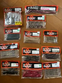 RAID JAPAN ワーム ハードルアー セット まとめ売り - メルカリ