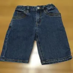 COMME CA ISM キッズ デニムハーフパンツ 110A