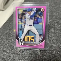 Topps フリーマン ピンク SP 175枚限定