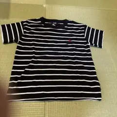 POLO ボーダー Tシャツ ブラック ホワイトのサムネイル