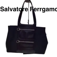 【Salvatore Ferragamo】トートバッグ【ブラック】