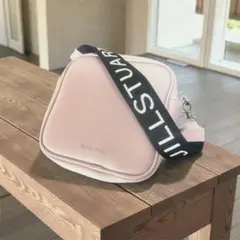 JILLSTUART ピンク スクエア ハンドバッグ ジルシュチュアート