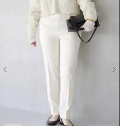 IENA ドライダブルクロスパンツ