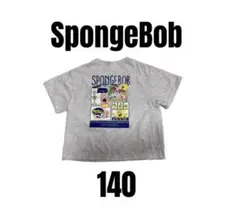 【spongebob スポンジボブ】半袖Tシャツ　キッズ　人気　140のサムネイル
