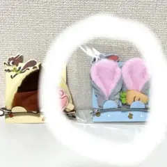 MINISO ズートピア　ジュディ　ヘアピン　耳　ハロウィン