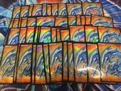 遊戯王☆サテライトショップ限定特製プロテクター 6パック☆青眼の白龍