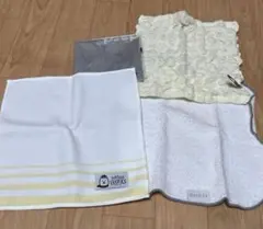 ハンカチ　まとめ売り　4枚　Coffle Towel コッフルタオル