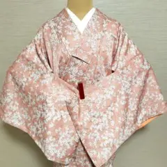 可愛い小紋　袷　着物のサムネイル