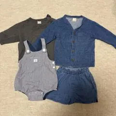petit main ベビー服 80cm 4点セット