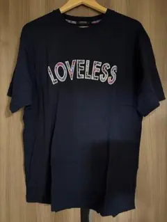 【新品未使用】LOVELESS ロゴプリント Tシャツ ブラック　黒　Lサイズのサムネイル
