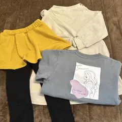 まとめ売り　120 ワンピース　トレーナー　スカッツ