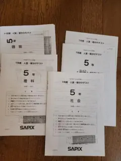 2026年最新】sapix 入室テストの人気アイテム - メルカリ