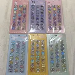 サンリオ　おはじきシール　6点セット　正規品