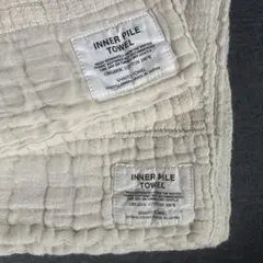 INNER PILE TOWEL バスタオル　フェイスタオル　2枚セットのサムネイル