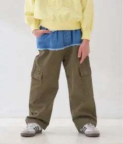 新品 CIAOPANIC TYPY kids アソート切替デニムパンツのサムネイル