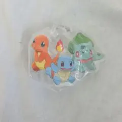 ポケモン アクリルキーホルダー ヒトカゲ ゼニガメ フシギダネ ガチャガチャ