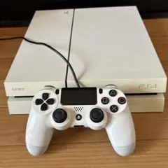 【ジャンク品】　PlayStation4 本体　ホワイト　コントローラー付き