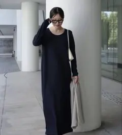 plage Rib ロングスリーブ ワンピース