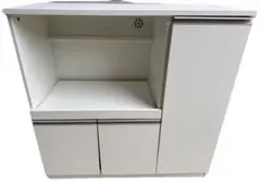 ニトリ 食器棚 キッチンボード (コパン T 80MRB WH)手渡し限定 - メルカリ