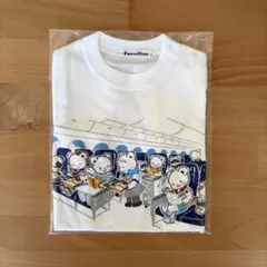 ANA familiar 90 Tシャツ 飛行機のなかデザイン　ファミリア　アナ