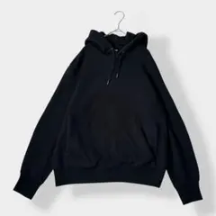 UNIQLO コットン スウェットプルパーカ ユニセックス ブラック M