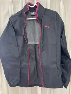 PUMA ウィンドブレーカー レディースM グレー