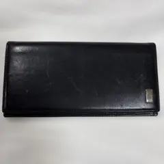 ダンヒル　ブラックレザー 長財布