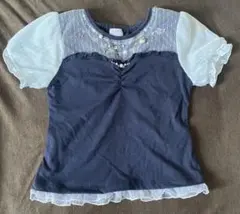 女の子用カットソー　アクシーズファム　110-120