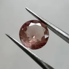 オレゴンサンストーン　ラウンド　ファセットカット ルース　天然石