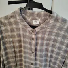 ユニクロ　シャツワンピース