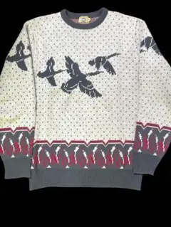 BASCO Sportswear ニットセーター M ウール100%