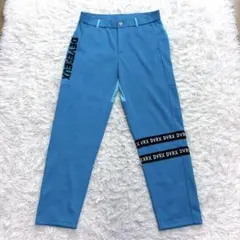 DEVEREUX ゴルフパンツ ブルー XL ストレッチ ゴルフウェア DEVEREUX ゴルフパンツ ブルー XL ストレッチ ゴルフウェア - メルカリ