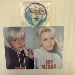 treasure wonderwall トレカ　缶バッジ　ジョンファン